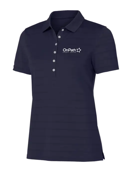 Callaway Womens Navy Ventilated Polo w/OnPath Logo