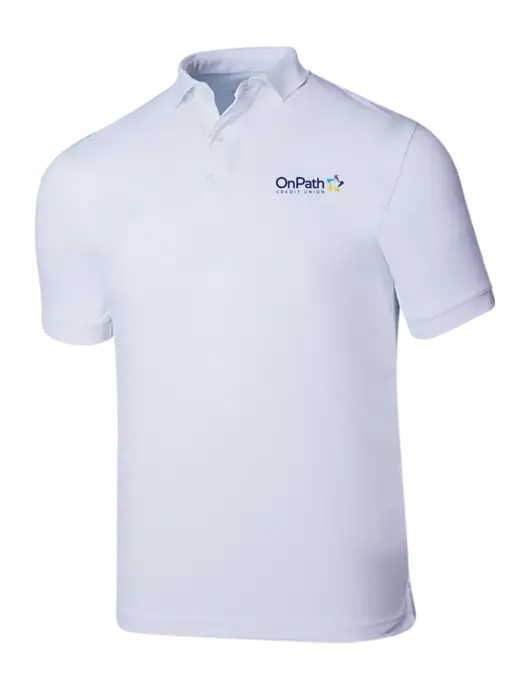 Callaway Ottoman Bright White Polo w/OnPath Logo