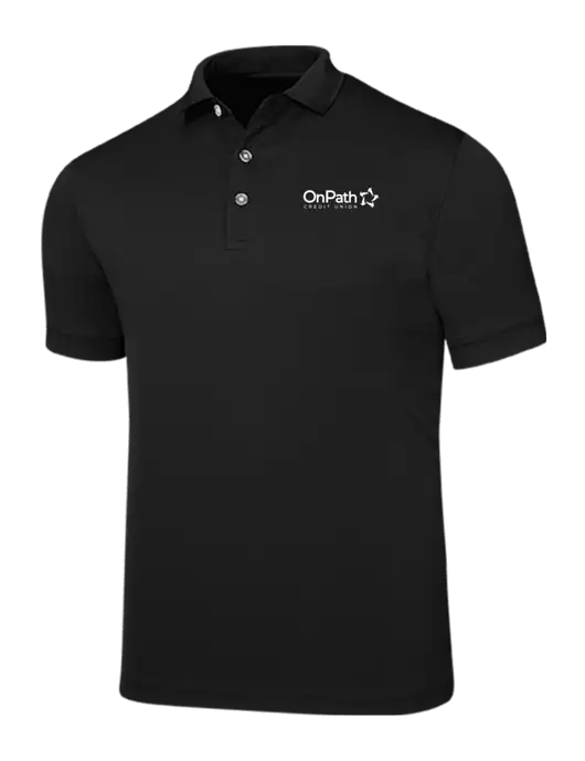 Callaway Ottoman Black Polo w/OnPath Logo