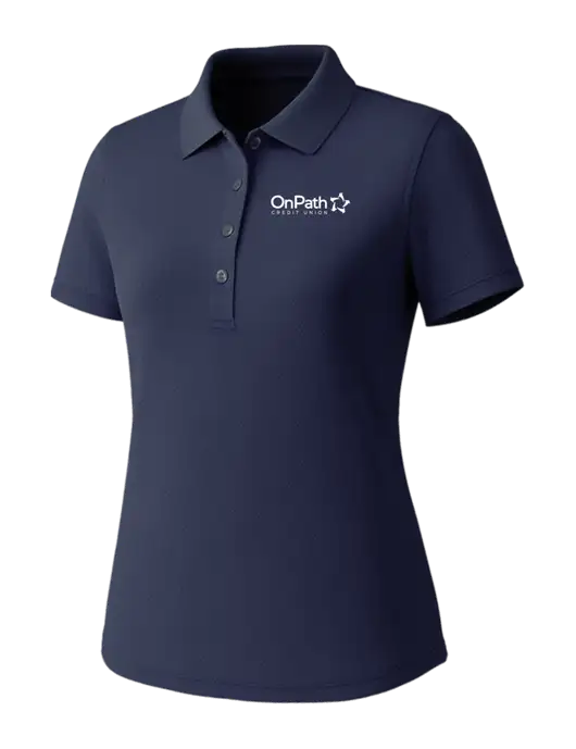 Callaway Womens Core Navy Performance Polo w/OnPath Logo