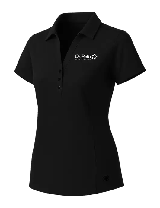 OGIO Womens Blacktop ONYX Polo w/OnPath Logo