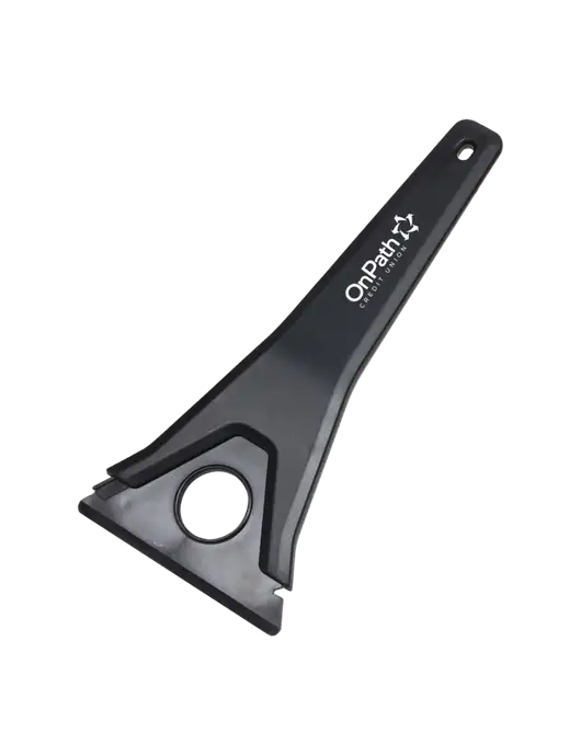 TriBlade Black Windshield Scraper w/OnPath Logo