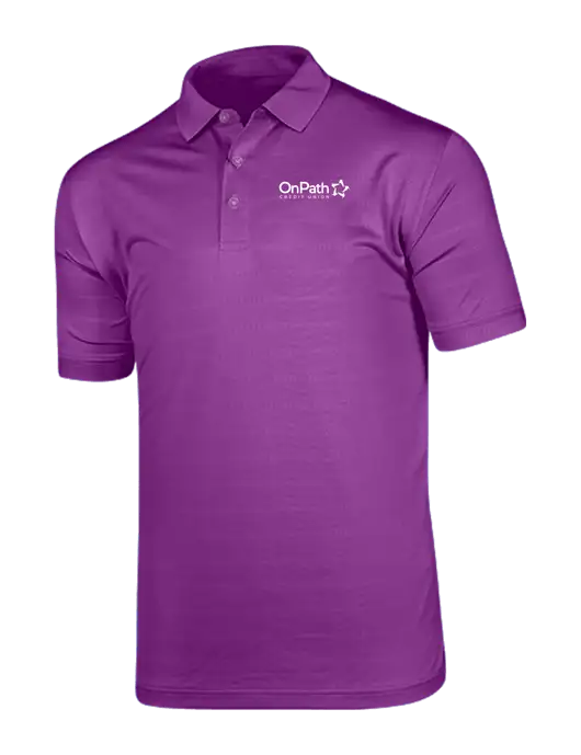 Callaway Vibrant Purple Ventilated Polo w/OnPath Logo