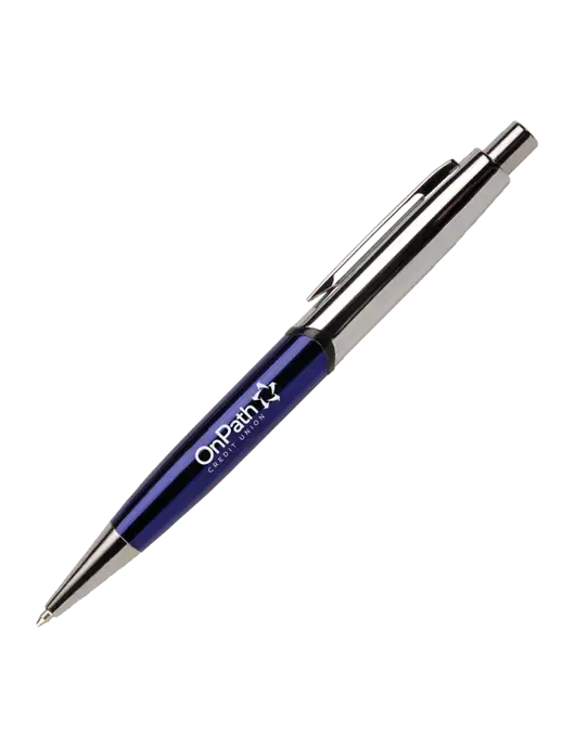 Chimera Blue Pen - Black Ink w/OnPath Logo