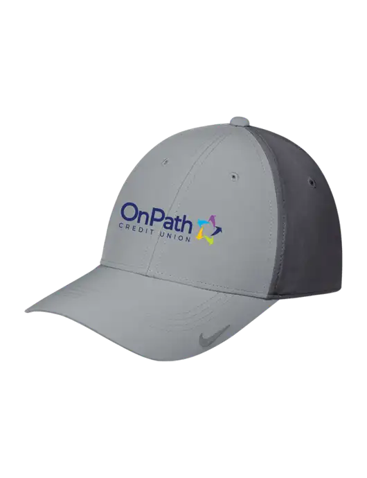Nike Light Grey/Dark Grey Dri-FIT Legacy Cap w/OnPath Logo