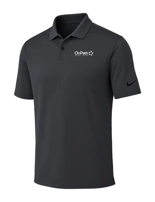 Nike Dark Grey Dri-FIT Vapor Polo w/OnPath Logo