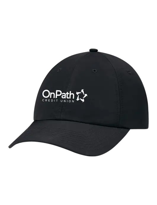 Richardson Relaxed Performance Lite Black Cap w/OnPath Logo