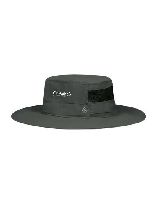 Columbia Dark Grey Bora Bora Booney  Hat w/OnPath Logo