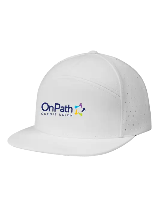 Richardson White Cannon Cap w/OnPath Logo