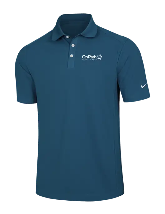 Nike Light Navy Dri-FIT Classic Polo w/OnPath Logo