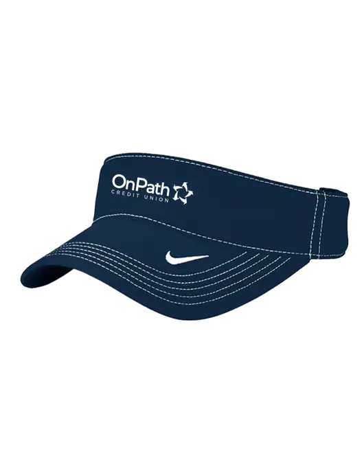 Nike Navy Dri-FIT Ace Visor w/OnPath Logo