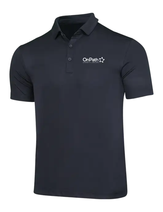 Black Posi-UV Pro Polo w/OnPath Logo